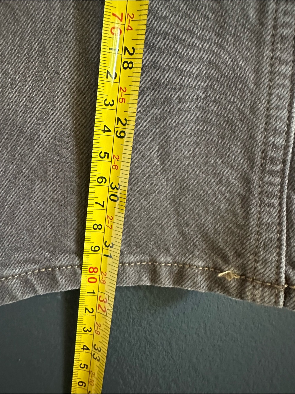 PacSun High Rise Bootcut Jeans Brown Garment Dyed Women’s Size 25 25x31 NWOT - Picture 8 of 10